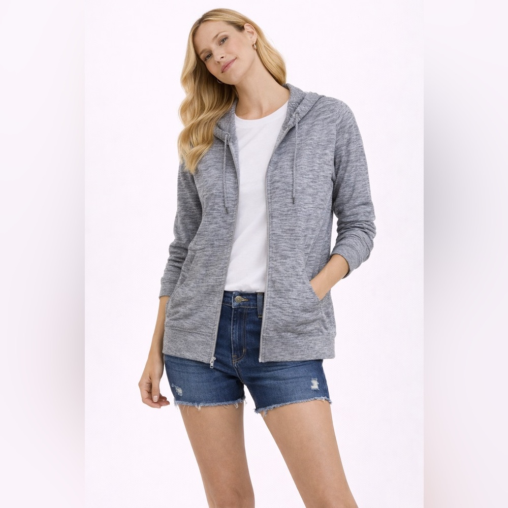 REITMANS HYBA Grey Zip-Up Hoodie